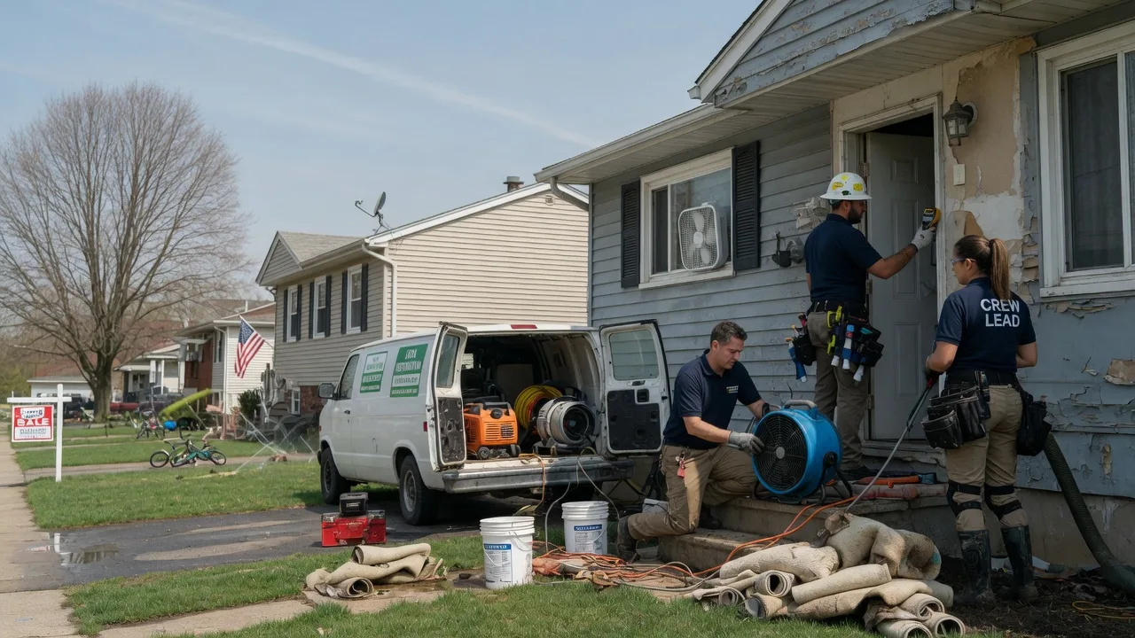 Flood Cleanup in Caddo, TX near me