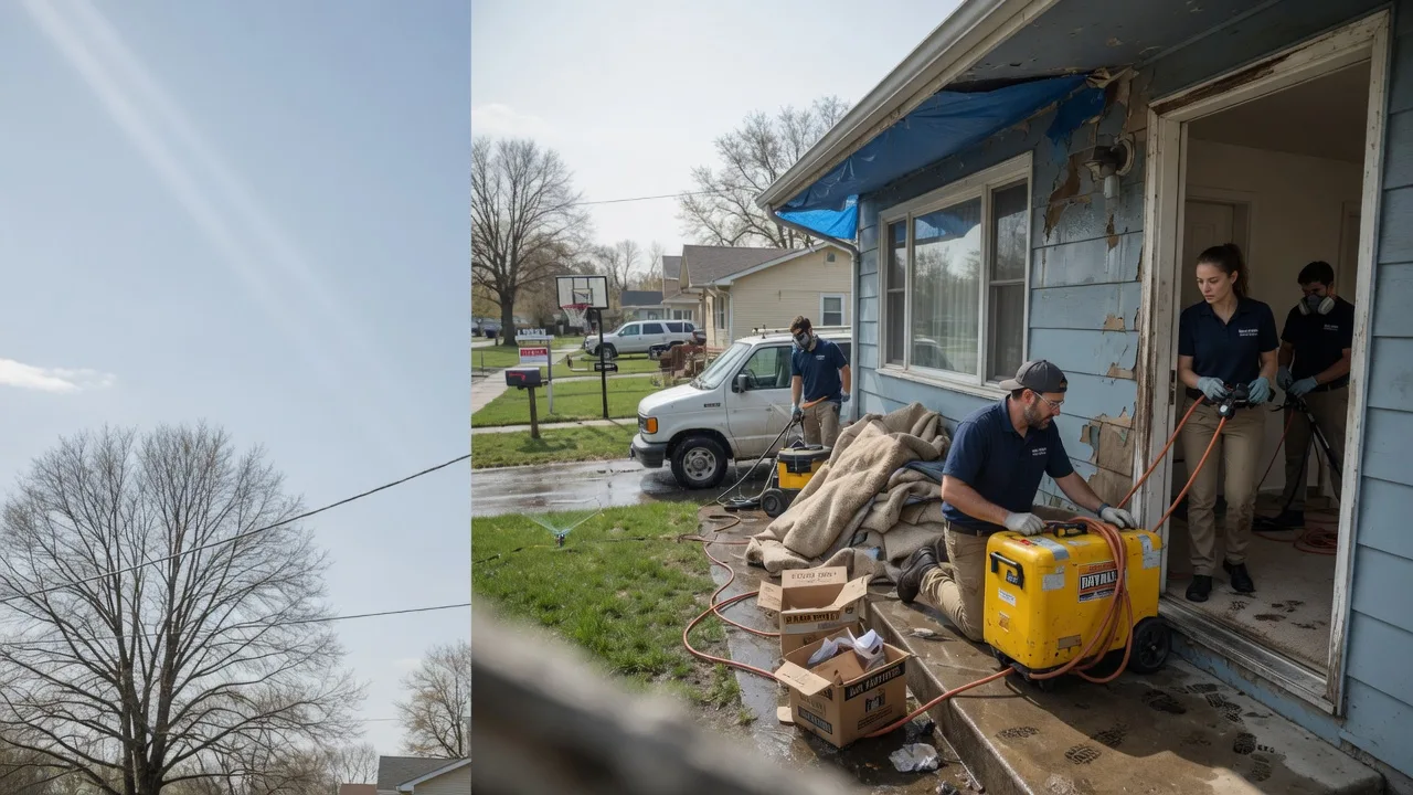 Basement Flood Cleanup in Caddo, TX near me